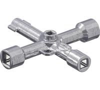 N/A avec adaptateur d'embout Rittal 2549.500 acier 1 pc(s)