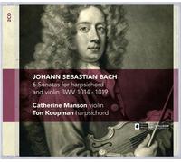 N/A - Bach: 6 Sonatas for Harpsichord and Violin BWV 1014-1019 by N/A