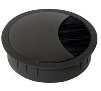 Bachmann Bague de câble Loop Round 930.302 – Zinc moulé sous pression noir 1 pièce