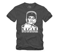 N.A.C.A.B. - T-shirt Louis de Funes Balduin Le Gendarme de Saint Tropez - Gris - Large