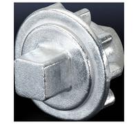 N/A carré 7 mm Rittal 8611.100 Zinc moulé sous pression