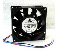 N / A Cooler Fan for Delta 92mm x 38mm High Airflow Fan 48V DC 154 CFM 3 Wire 92x38mm PFB0948UHE