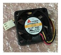 N / A Cooler Fan for Y.S.Tech FD124010HB 12V 0.09A 4CM 4010 40mm Winds Dual Ball Bearing Cooling Fan