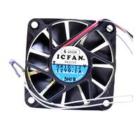 N / A Cooling Fan 0610-12,Server Cooler Fan 0610-12 12V 0.10A, Ultra-Thin Car Hard Drive Ultra-Quiet Fan for 60x60x12mm