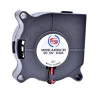N / A Cooling Fan A4020L12S,Server Cooler Fan A4020L12S DC 12V 0.06A, Brushless Cooling Cooler Centrifugal Blower Fan for 2-Pin