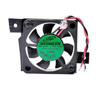 N / A Cooling Fan AD0305HX-K70,Server Cooler Fan AD0305HX-K70 5V 0.18A, Large air Volume Micro USB Cooling Fan for 30x30x6mm