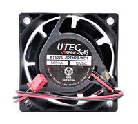 N / A Cooling Fan AT6025L-12FH2B-WD1,Server Cooler Fan AT6025L-12FH2B-WD1 DC12V 560mA, Double Ball Large air Volume Chassis Cooling Fan for 60x60x25mm 2 Lines