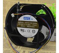 N / A Cooling Fan DATA1551B8M,Server Cooler Fan DATA1551B8M DC 48V 0.98A, Metal Shell High Temperature Resistant Cooling Fan for 4-Wires