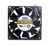 N+A Cooling Fan DBTA0825B2U,Server Cooler Fan AVC DBTA0825B2U 12V 0.54A,PWM Intelligent Speed Control and Large air Volume 8CM Fan for 80x80x25mm 4wire