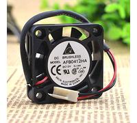 N / A Cooling Fan Delta AFB0412HA,Server Cooler Fan Delta AFB0412HA 12V 0.14A, Double Ball Bearing Cooling Fan for 4CM 2-wire