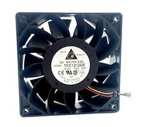 N / A Cooling Fan Delta TFC1212DE,Server Cooler Fan Delta TFC1212DE DC 12V 3.9A, Bitcoin Miner Server Case Cooling Fan for TFC1212DE