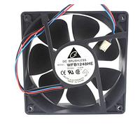N / A Cooling Fan Delta WFB1248HE,Server Cooler Fan Delta WFB1248HE 48V 0.20A, Chassis Fan Cooling Fan for 120 * 120 * 38mm 3-pin