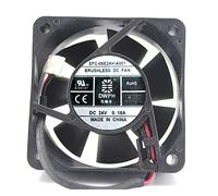N / A Cooling Fan EFC-06E24H-A001,Server Cooler Fan EFC-06E24H-A001 24V 0.18A, Inverter Cooling Fan for 2-WIRE 60 * 60 * 25