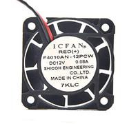 N / A Cooling Fan F4010AN-12PCW,Server Cooler Fan F4010AN-12PCW 12v 0.08A, Hard Drive Switch 1u Silent Fan for 4cm