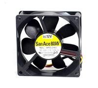 N / A Cooling Fan for Sanyo 9WP0812H401 Imported Japanese IP68 Waterproof Fan 8025 12V Cooling Fan