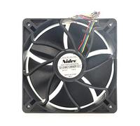 N+A Cooling Fan G1238C12B8ZP-C1,Server Cooler Fan G1238C12B8ZP-C1 12V1.85A,Four-wire PWM Temperature Control Cooling Fan for 120x120x38mm