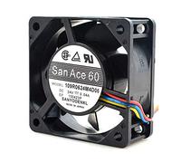 N+A Cooling Fan Sanyo 109R0624M4D06,Server Cooler Fan Sanyo 109R0624M4D06 24V 0.04A, Inverter Silent Cooling Fan for 60x60x25mm