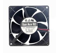 N+A Cooling Fan SANYO 9G0924S2D01,Server Cooler Fan 9G0924S2D01 9032 24V 0.19A, Inverter Cooling Fan for 90x90x32mm 2wire
