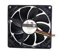 N+A Cooling Fan SANYO 9S0912P4F01,Server Cooler Fan SANYO 9S0912P4F01 12V 0.17A, Vibration PWM Speed Control Cooling Fan for 90x90x25mm 4wire