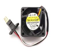 N / A Cooling Fan Sanyo 9WF0424F6D03,Server Cooler Fan Sanyo 9WF0424F6D03 24V DC 0.076A, System Cooling Fan for 40 * 40 * 20mm 3 Wires 3 Pin