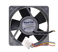 N / A Cooling Fan STD12A4-A38,Server Cooler Fan STD12A4-A38 12v 0.40A, Elevator Inverter Metal High Temperature Resistant Fan for 122x122x25mm 3-wire