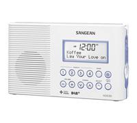 Sangean H203D Personnel Numérique Blanc Radio portable, H203DAB+
