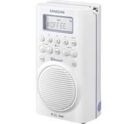 Sangean Radio H-205 BT - DAB+ Bluetooth FM RDS étanche JIS7 Blanc