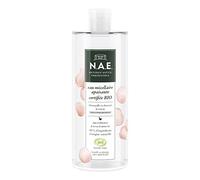 N.A.E. - Eau Micellaire Démaquillante Nettoyante Visage - Parfum de Rose Frais - Certifiée Bio - Formule Végane - 99% des ingrédients sont d'origine naturelle - Bouteille de 500 ml