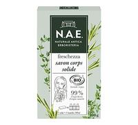 N.A.E. - Savon Solide Douche Corps Rafraichissant BIO - Gel Douche - Certifié Bio - Formule Vegan - 99 % d'ingrédients d'origine naturelle - Savon de 100 g