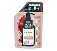 N.A.E. - Shampoing Liquide Eclat Couleur - Protège & Révèle l'éclat de la couleur - Colore - Cheveux Colorés, Méchés - Certifié Bio - Sans Silicone - Formule Vegan - Recharge de 500 ml