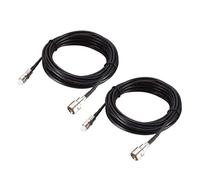 N/A FME Male to FME Female Antenna Extension Cable RG174 RF Coaxial Cable 12 ft 2pcs
