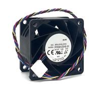 N+A High-Speed Cooling Fan for PFR0612XHE-01,Server Cooler Fan PFR0612XHE-01 12V 5.00A, Large air Turbo Fan for 60x60x38mm 4PIN