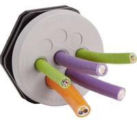 N/A Icotek KEL-DPZ 63/9 43760 Ø max. des bornes 22.2 mm Polyamide, Elastomère gris 1 pc(s)