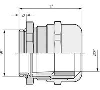 N/A LAPP SKINTOP® MS-IS-M 25X1,5 53112780 M25 laiton laiton 25 pc(s)