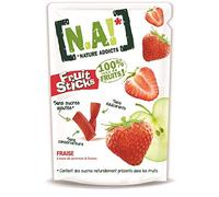 N.A! Nature Addicts – Sachet Fruit Sticks Fraise – 40 g – Sans sucres ajoutés