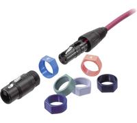 N/A Neutrik XCR-SET noir, marron, rouge, orange, jaune, vert, bleu, violet, gris, blanc 10 pc(s)