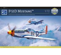 N.A P-51D MUSTANG (3 Décos US & RAF) ARMA-HOBBY 1/72 PLASTIC KIT