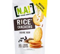 N.A! Rice Crackers, Poivre Noir, 85g