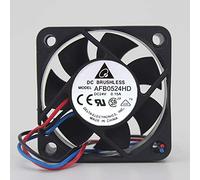 N+A Silent Cooling Fan for Delta AFB0524HD 5015 5CM DC 24V 0.15A 3-wire