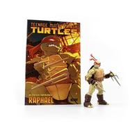 N/A - Teenage Mutant Ninja Turtles BST AXN v2 IDW Inspiré Raphael Figurine d'action 12,7 cm et bande dessinée IDW Raphael édition limitée