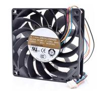 N+A Temperature Control Server Fan for AVC DB09225B48S,Server Cooler Fan AVC DB09225B48S 48V0.29A, Server Chassis Temperature Controlled Cooling Fan for 90x90x25mm 4wire