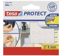 N/A tesa 57898-00000-00 autocollant, rond transparent (Ø) 8 mm 28 pc(s)