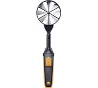 N/A testo 0635 9371 Sonde à hélice de haute précision (Ø 100 mm) avec Bluetooth, avec capteur de température
