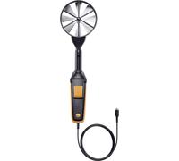 N/A testo 0635 9372 Sonde à hélice très précise (Ø 100 mm) avec capteur de température, avec fil
