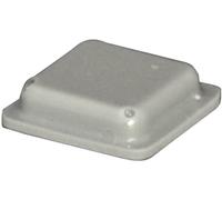 N/A TOOLCRAFT PD2100G autocollant, carré gris (L x l x H) 10 x 10 x 2.5 mm