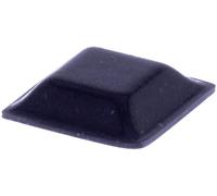 N/A TOOLCRAFT PD2127SW autocollant, carré noir (L x l x H) 12.7 x 12.7 x 3.1 mm