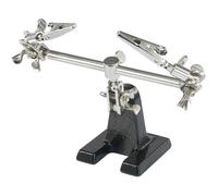 Toolcraft Troisième main ZD-10F Pied en fonte Pinces crocodiles 1 pc