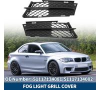 N¡ã51117134081/51117134082 Grille De feux- Antibrouillard Pour Bmw SšŠrie 3 2006-2008 Avant Gauche Droit Couverture InfšŠrieure Avant De feux- Antibrouillard Inserts Abs 1 Paire Noir