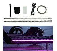 N+B Electric Scooter LED Strip Lights for Xiaomi M365/Pro,Outdoor Decorative Accessories for Skateboard,ColorfulFlashlight Bar Lamp Night Light for Xiaomi M365/Pro(0.5M Light Bar *2)