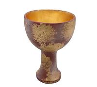 N+B Indiana Jones Tasse Saint Graal, calice résine, 14 x 12,5 x 12,5 cm, marron, réutilisable, réplique collection, finition texturée
